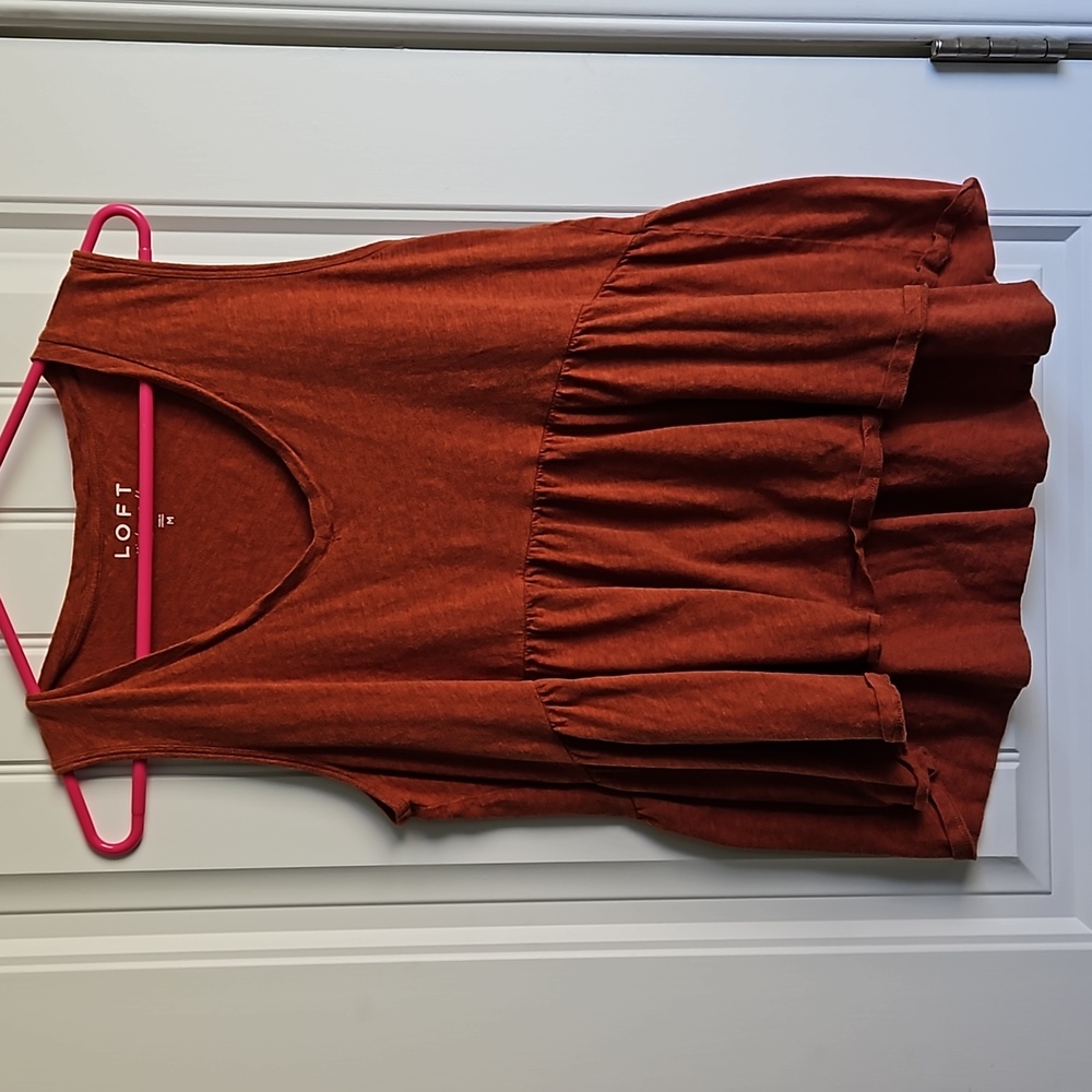 LOFT peplum top